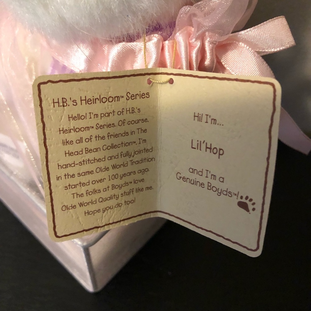 ❌SOLD❌Boyd’s Bear”Lil Hop”Bunny fromHB’s Heirloom Series NWT/Ornament no box - Picture 10 of 12